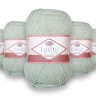 Lavita 8132 Yarn Gonca 5 Adet El Örgü İpi