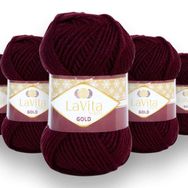 Lavita 9572 Yarn Gold 5 Adet El Örgü İpi