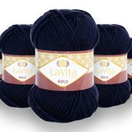 Lavita 9779 Yarn Gold 5 Adet El Örgü İpi