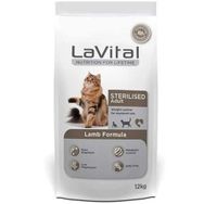 Lavital 12 kg Kontrolü için Kuzulu Kısırlaştırılmış Kedi Maması