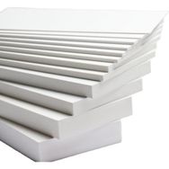 Lazeristan 25x30 cm 7.5 mm Beyaz Dekota Pvc Foam Foreks Levha Maket Malzemesi