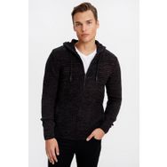 LC Waikiki 8W4713Z8 Bordo Erkek Hırka