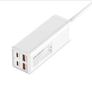 Ldnio SC1418 Beyaz USB + PD + 220V Priz 65W GAN PD Şarj Adaptörü ve Şarj Aleti