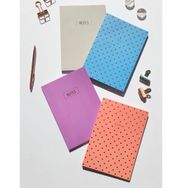 Le Color 4'lü 14 x 20 cm Ciltli Çizgili 128 Sayfa Defter Seti