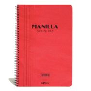 Le Color A4 Kareli Kırmızı Manilla Ofis Defter
