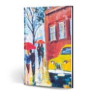 Le Color Çizgili Yağmur Creamona Nice Dokulu Mini Defter