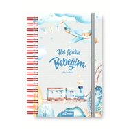 Le Color Erkek Bebek Anı Defter Hamile Anne Günlüğü