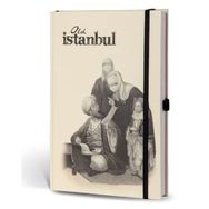 Le Color Eski İstanbul Cep Journal Çizgili Lastikli Arzuhal Defter