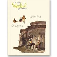 Le Color İstanbul Gravür Mini Journal Çizgili Külliye Defter
