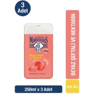 Le Petit Marseillais 3x250 ml Şeftali ve Nektarin Duş Jeli