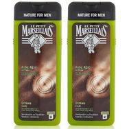 Le Petit Marseillais Ardıç Ağacı ve Füjer 2x400 ml Erkek Duş Jeli