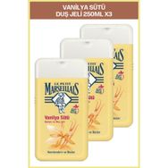 Le Petit Marseillais Vanilya Sütü 3x250 ml Duş Jeli