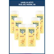 Le Petit Marseillais Vanilya Sütü 6x400 ml Duş Jeli