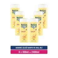 Le Petit Marseillais Vanilya Sütü 6x400 ml Duş Jeli