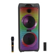 Leader LP-8100 8 incx2 RGB Taşınabilir Ses Sistemi