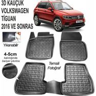 Leader Volkswagen Tiguan 2008-2016 Bagaj Havuzu Paspası