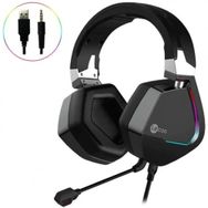 Lecoo HT402 3.5 mm Jack+USB Kulak Üstü RGB Gaming Oyuncu Kulaklığı