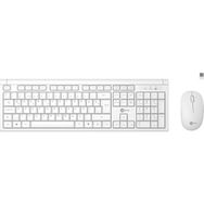 Lecoo KW200 Kablosuz Türkçe Q Beyaz Klavye ve Mouse Set