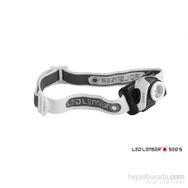 Led Lenser SEO5 6105 Gri Kafa Feneri