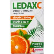 Ledapharma Ledax C Çinko 30 Kapsül
