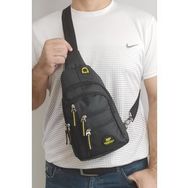 Lederax LD266 Sarı Bodybag Çift Taraf Askılı Göğüs Çantası