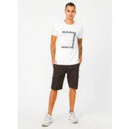 Lee Cooper 222 LCM 221007 NICK Slim Fit Antrasit Melanj Erkek Şort