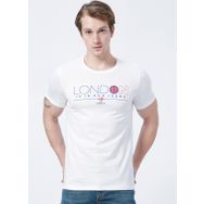 Lee Cooper 222 Lcm 242013 Kırık Beyaz Erkek T-Shirt