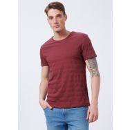 Lee Cooper 222 Lcm 242053 Baines Bisiklet Yaka Slim Fit Düz Gül Kurusu Erkek T-shirt