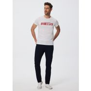 Lee Cooper 222 LCM 242078 Rani O Yaka Beyaz Erkek T-shirt