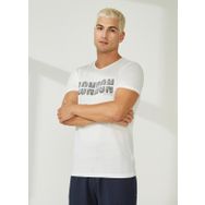 Lee Cooper 222 LCM 242081 PERS BEYAZ O Yaka Beyaz Erkek T-Shirt