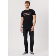Lee Cooper 222 LCM 242082 Raquel O Yaka Siyah Erkek T-shirt