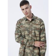 Lee Cooper 222LCM241015 Düz Haki Erkek Gömlek