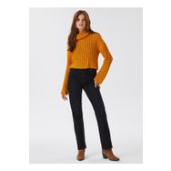 Lee Cooper 231 LCF 241011 Dik Yaka Örgü Hardal Kadın Kazak