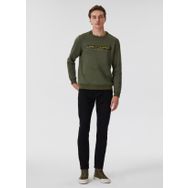 Lee Cooper 231 LCM 241020 TESS Kapüşonlu Regular Fit Baskılı Haki Şardonlu Erkek Sweatshirt