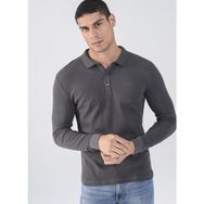 Lee Cooper 231 LCM 242002 TYLENS Polo Yaka Düz Antrasit Erkek T-shirt