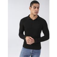 Lee Cooper 231 LCM 242002 TYLENS Polo Yaka Düz Siyah Erkek T-shirt