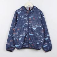 Lee Cooper 232 LCB 232002 Sail Mavi Desenli Erkek Mont