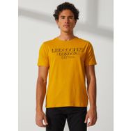 Lee Cooper 232 LCM 242016 CADOR Bisiklet Yaka Hardal Erkek T-shirt
