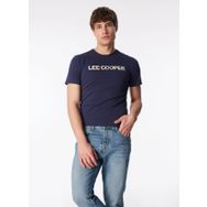 Lee Cooper 232 LCM 242018 Lacivert Carlo Bisiklet Yaka Erkek T-shirt