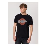 Lee Cooper 232 LCM 242019 AUTHEN Bisiklet Yaka Siyah Erkek T-shirt