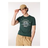 Lee Cooper 232 LCM 242024 Yeşil Bisiklet Yaka Erkek T-shirt