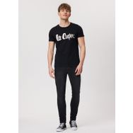 Lee Cooper 232 LCM 242032 LONDONLOGO Bisiklet Yaka Siyah Erkek T-shirt