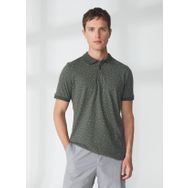 Lee Cooper 232 LCM 242036 NEWBERNARD OLIVE Polo Yaka Açık Yeşil Erkek T-shirt