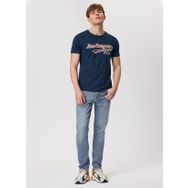 Lee Cooper 232 LCM 242043 Hardy Bisiklet Yaka Lacivert Erkek T-shirt