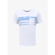 Lee Cooper 232 LCM 242055 Beyaz Jımm Bisiklet Yaka Erkek T-shirt