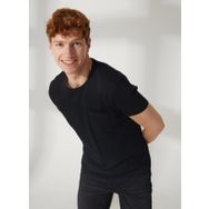 Lee Cooper 232 LCM 242056 TWINGO Bisiklet Yaka Siyah Erkek T-shirt