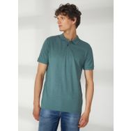 Lee Cooper 232 LCM 242058 MILES Polo Yaka Yeşil Erkek T-Shirt