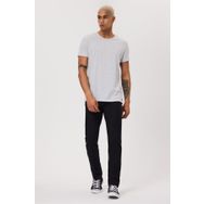 Lee Cooper 232 LCM 242060 BAINES Bisiklet Yaka Gri Melanj Erkek T-shirt