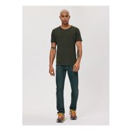 Lee Cooper 232 LCM 242060 BAINES Bisiklet Yaka Haki Erkek T-shirt
