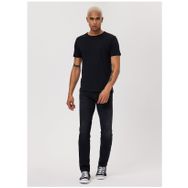 Lee Cooper 232 LCM 242061 GAEL Bisiklet Yaka Siyah Erkek T-shirt